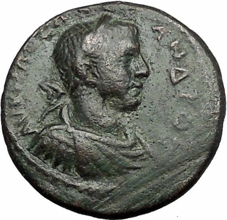 SEVERUS ALEXANDER 222AD Amphipolis Macedonia Tyche Ancient Roman Coin i55349