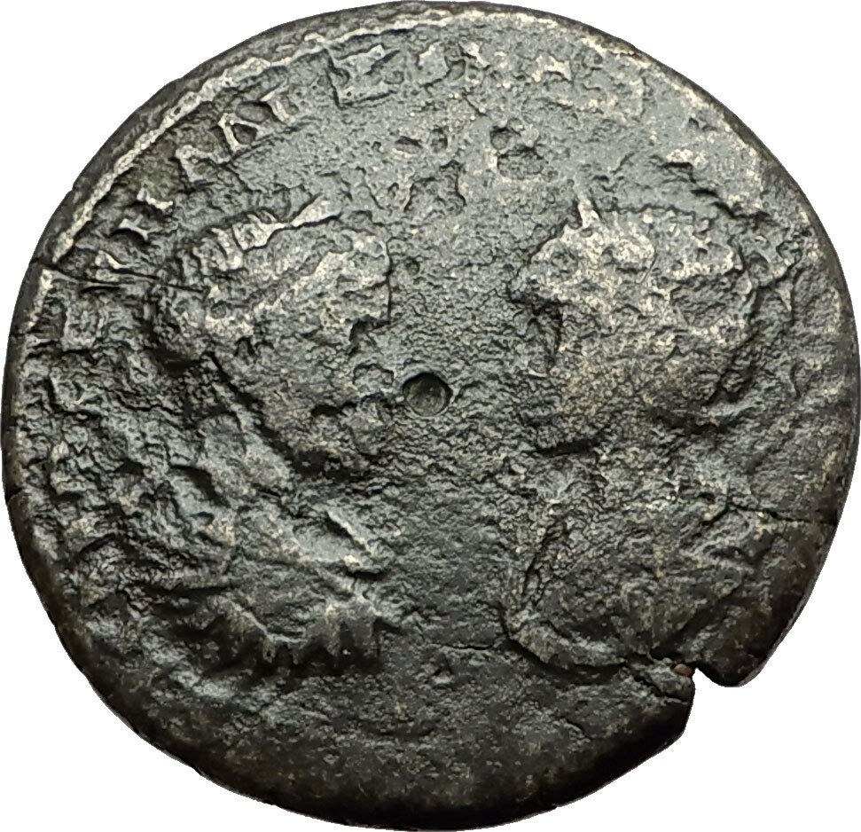 Severus Alexander and Julia Mamaea 222AD Marcianopolis Roman Coin Nemesis i59437