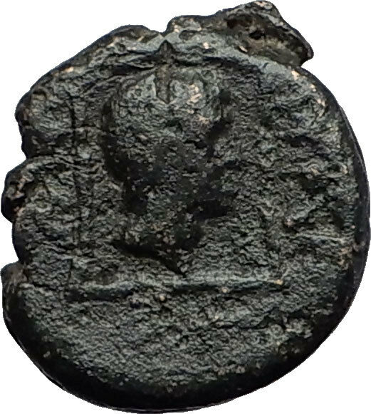 ABDERA THRACE - Genuine 345BC Apollo Griffin Authentic Ancient Greek Coin i60582