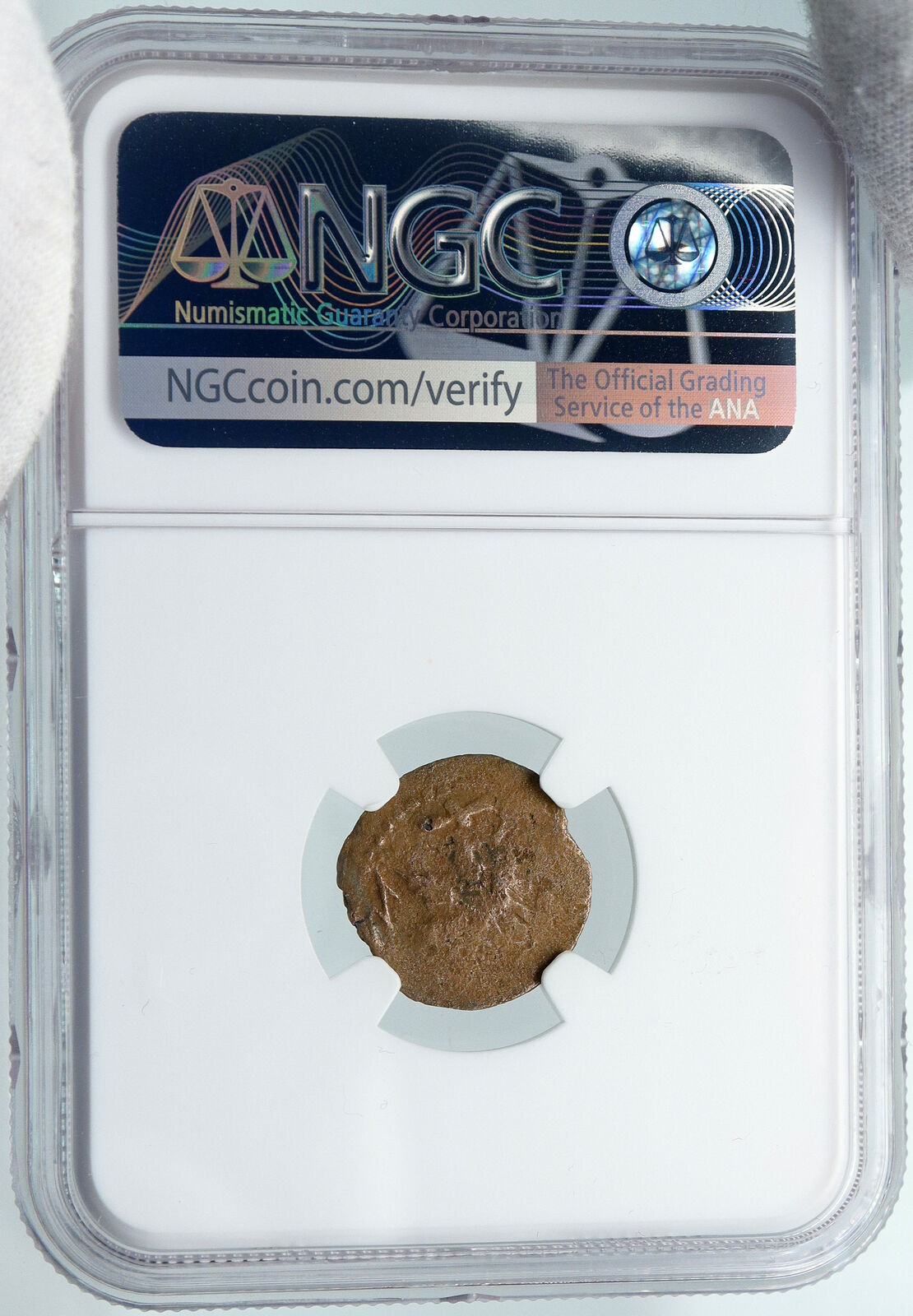 Authentic Ancient JEWISH WAR vs ROMANS 67AD Historical JERUSALEM Coin NGC i87779