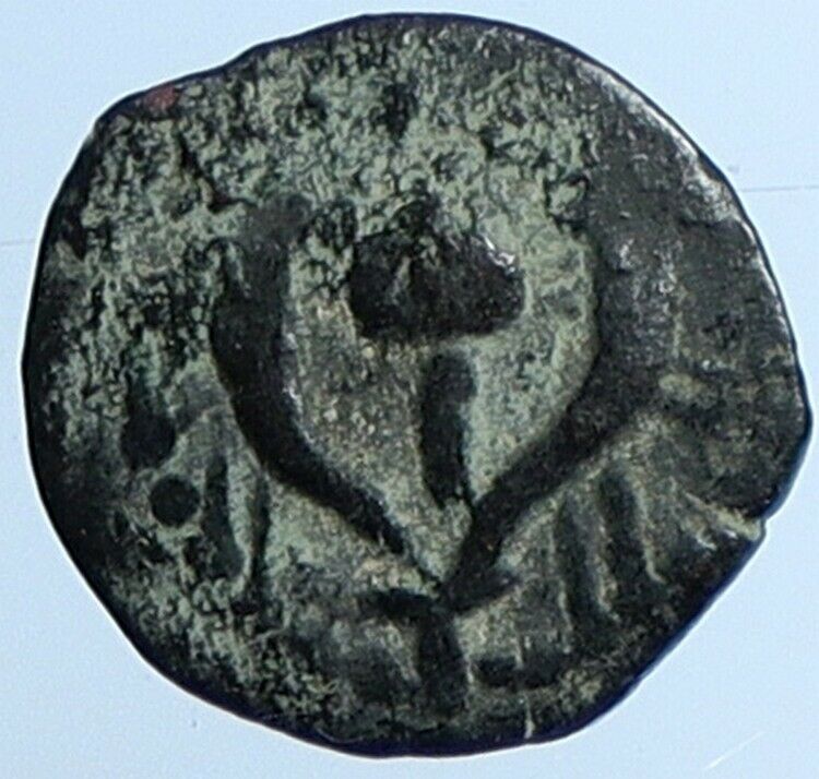 ALEXANDER JANNAEUS Biblical Jerusalem Jewish Widow's Mite Coin Hend 1144 i110527