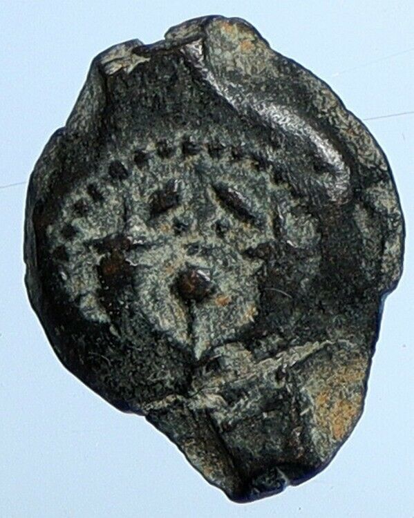 ALEXANDER JANNAEUS Biblical Jerusalem Jewish Widow's Mite Coin Hend 1145 i110518