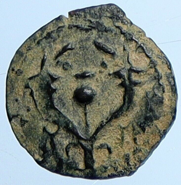 ALEXANDER JANNAEUS Biblical Jerusalem Jewish Widow's Mite Coin Hend 1145 i110520