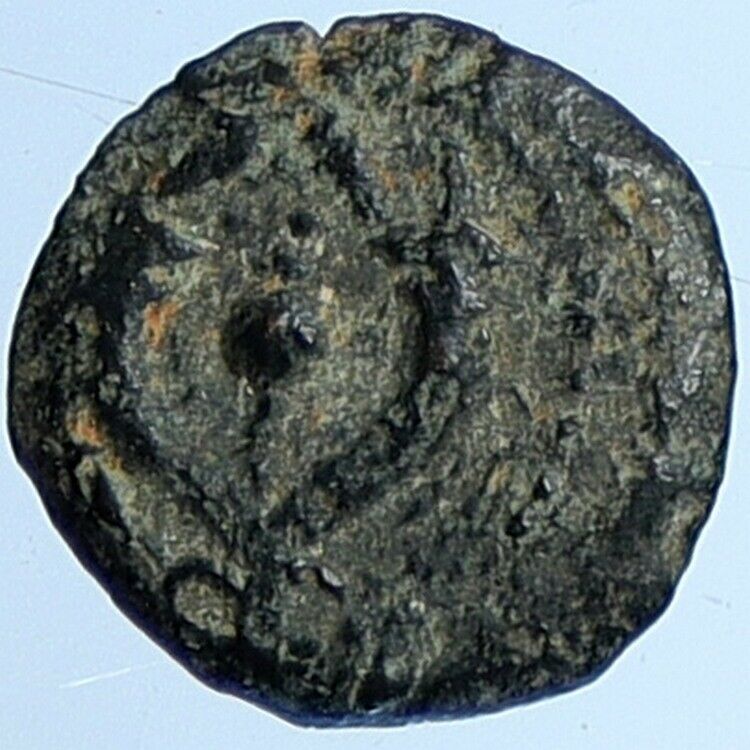 ALEXANDER JANNAEUS Biblical Jerusalem Jewish Widow's Mite Coin Hend 1145 i110519