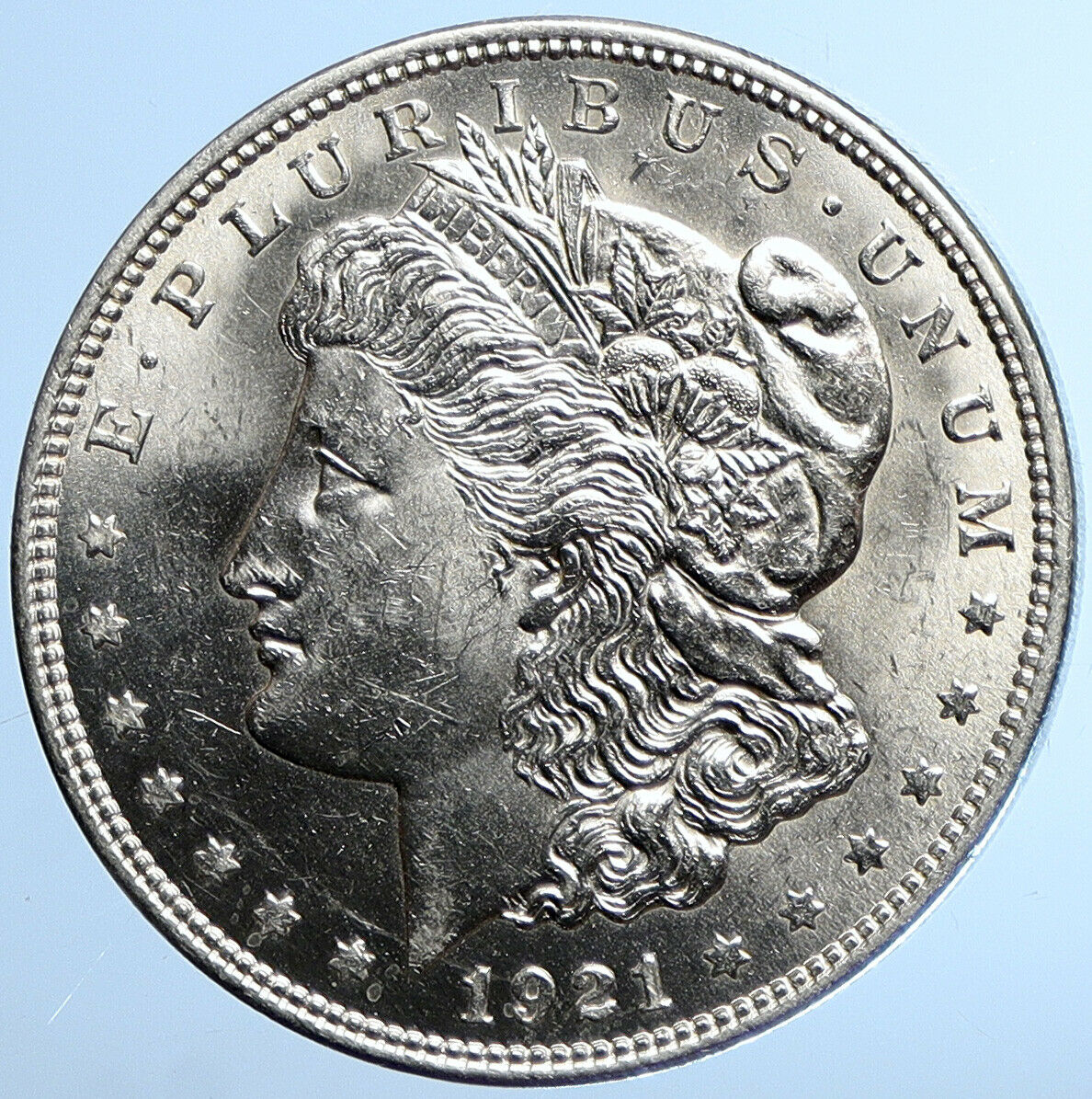 1921 P UNITED STATES of America OLD Eagle SILVER Morgan US Dollar Coin i110824