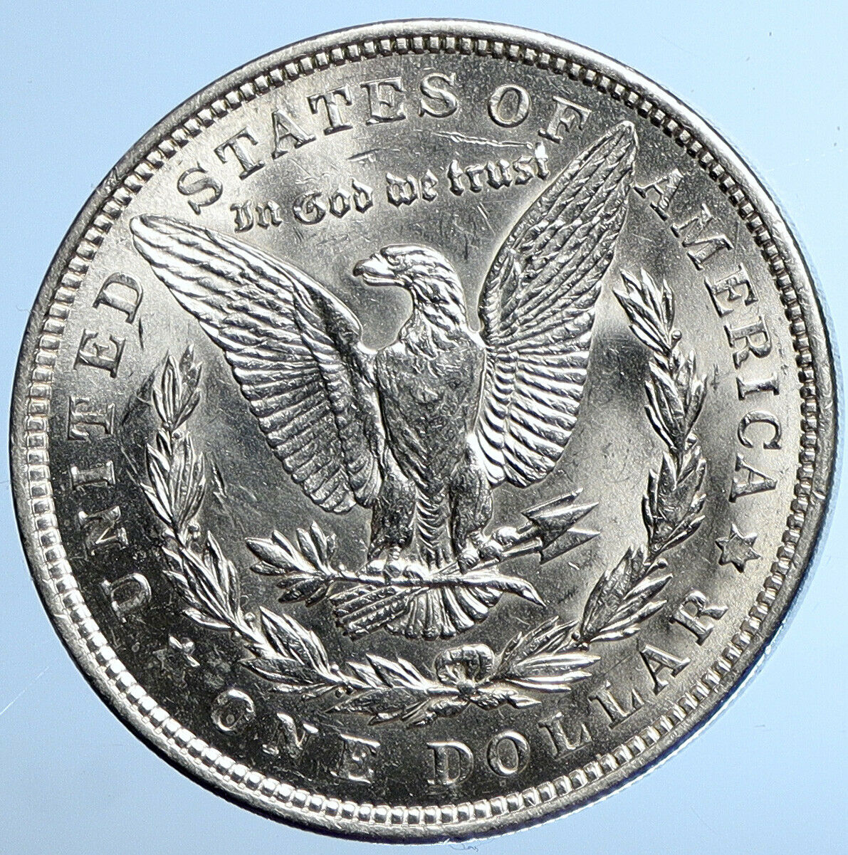 1921 P UNITED STATES of America OLD Eagle SILVER Morgan US Dollar Coin i110824