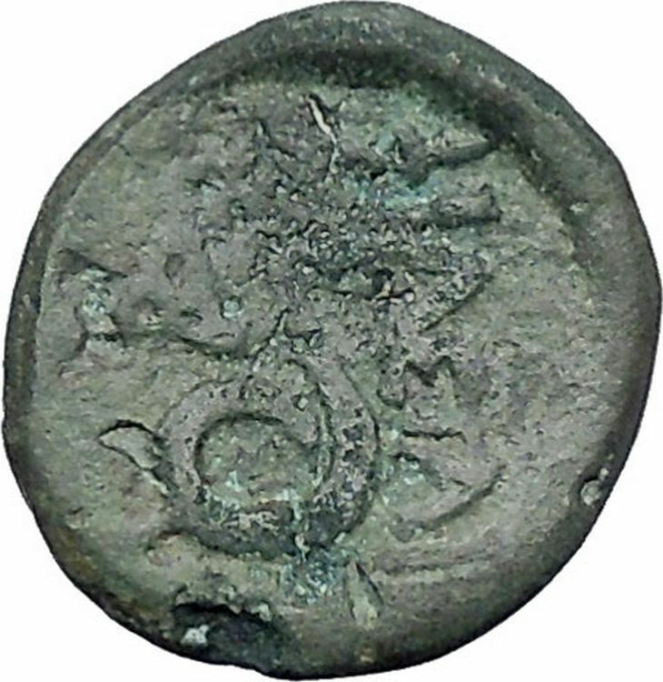 PERGAMON in MYSIA 281BC Athena Serpent Authentic Ancient Greek Coin i46962