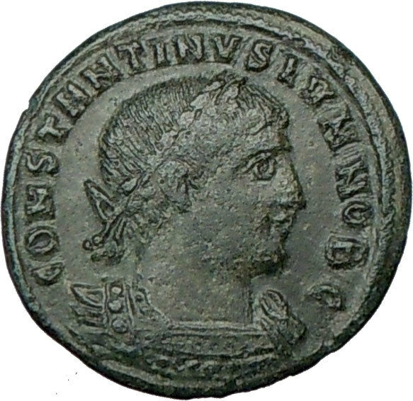 CONSTANTINE II Jr. Constantine the Great son Ancient Roman Coin Legions i18389