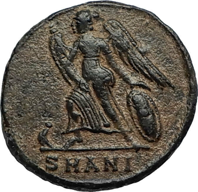 CONSTANTINE I the GREAT Founds Constantinople Original Ancient Roman Coin i67523