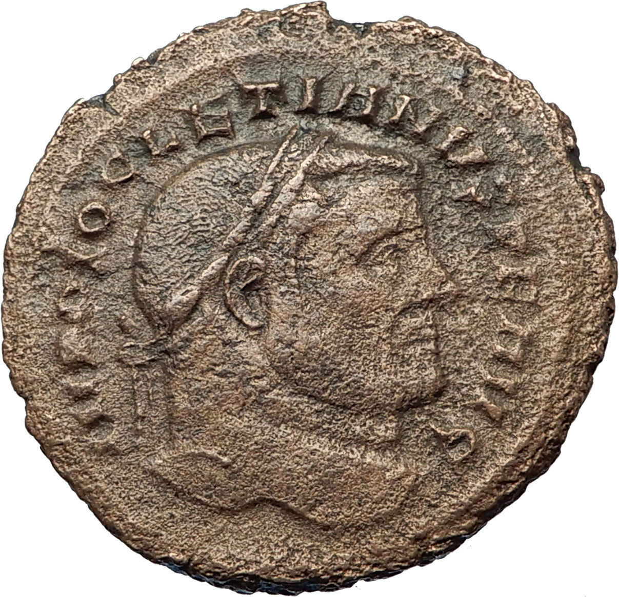 DIOCLETIAN Authentic Ancient 298AD Follis Genuine Ancient Roman Coin i69187