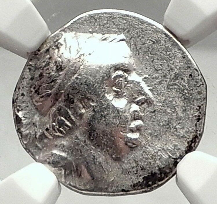 Ariobarzanes I Philoromaios Cappadocia Kingdom 85BC Silver Greek Coin NGC i72831