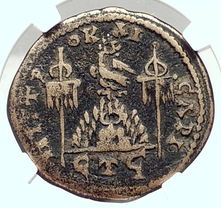 SEVERUS ALEXANDER Ancient 222AD Caesarea Cappadocia Roman Coin Coin NGC i72876