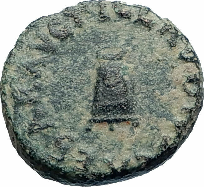 CLAUDIUS Authentic 41AD Rome Food MODIUS Original Ancient Roman Coin i74884