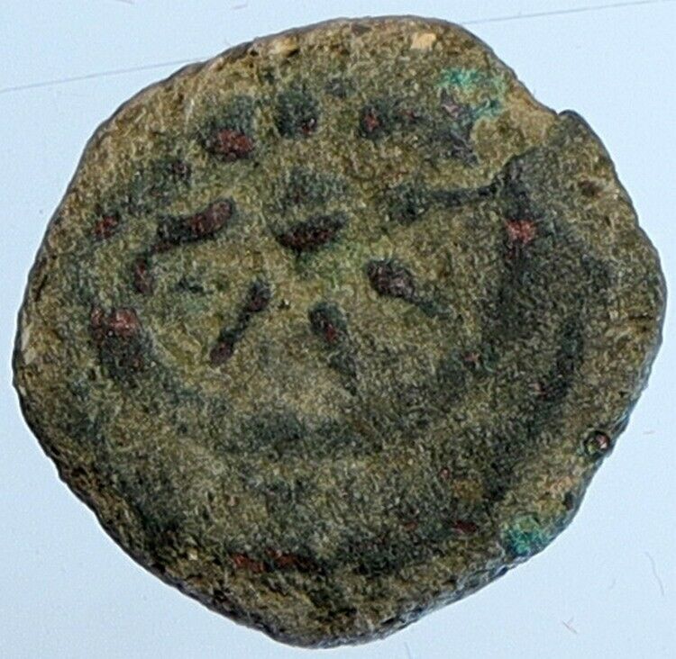 ALEXANDER JANNAEUS Biblical Jerusalem Jewish Widow's Mite Coin HEND 1150 i110939