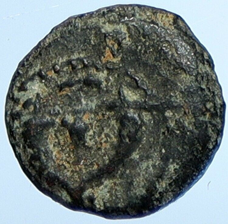 JOHN HYRCANUS Jerusalem JEWISH Biblical Widows Mite Coin Hendin 1135 i110703