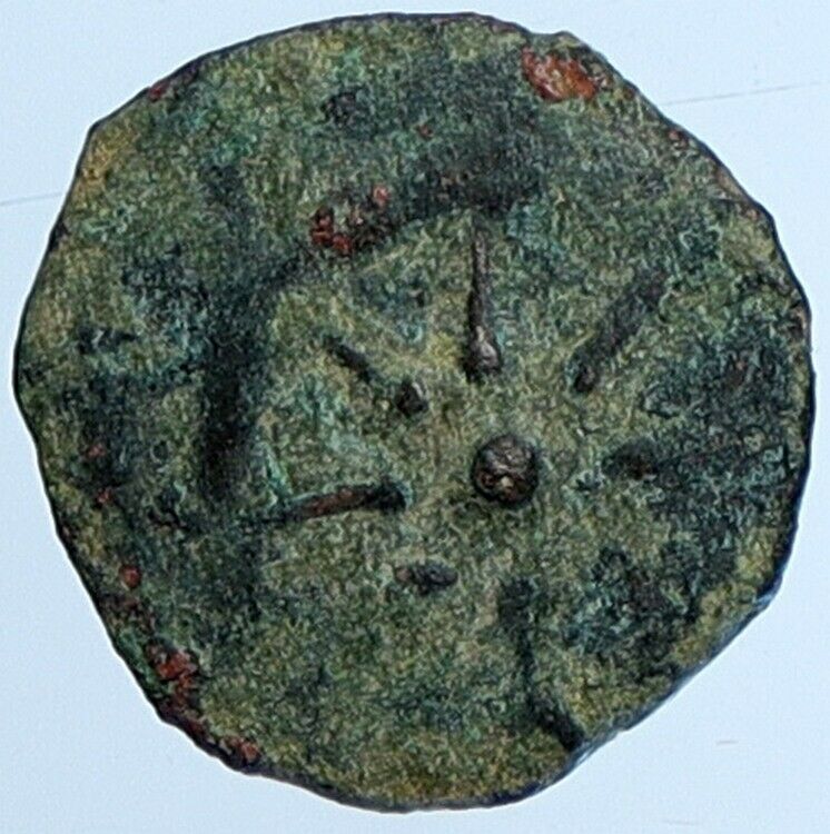 ALEXANDER JANNAEUS Biblical Jerusalem Jewish Widow's Mite Coin HEND 1150 i110952