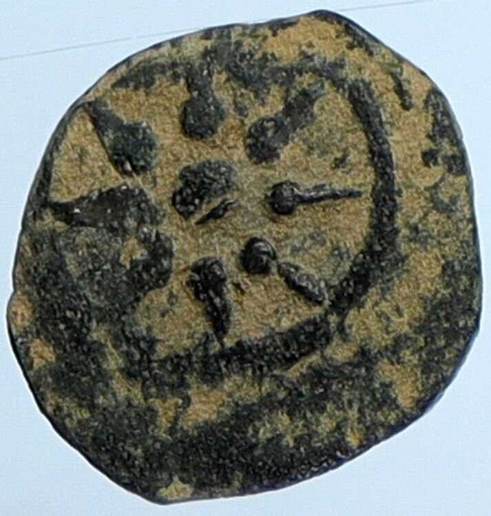 ALEXANDER JANNAEUS Biblical Jerusalem Jewish Widow's Mite Coin HEND 1150 i110934