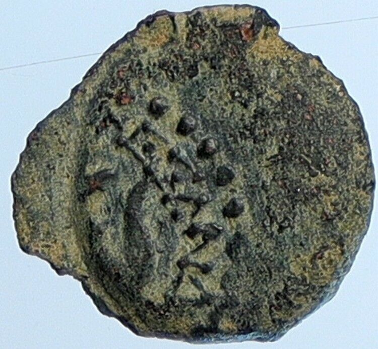 ALEXANDER JANNAEUS Biblical Jerusalem Jewish Widow's Mite Coin HEND 1150 i110932