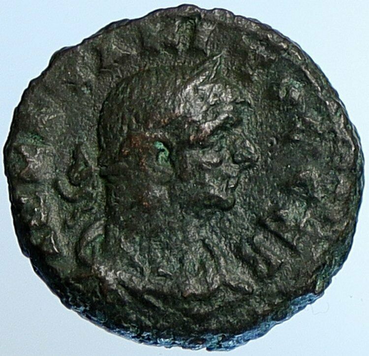 TACITUS Alexandria Egypt Authentic Ancient Roman Coin DIKAIOSYNE SCALES i108509