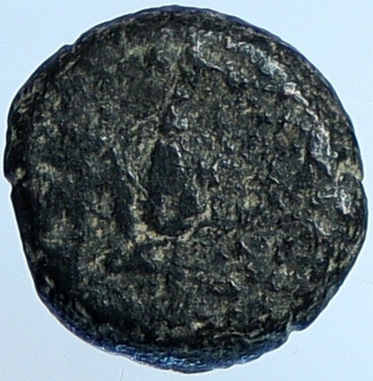 JOHN HYRCANUS & ANTIOCHUS VII in JEWISH Jerusalem Coin LILY Hendin 1131 i110714