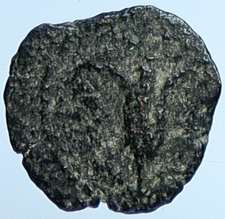 JOHN HYRCANUS & ANTIOCHUS VII in JEWISH Jerusalem Coin LILY Hendin 1131 i110712