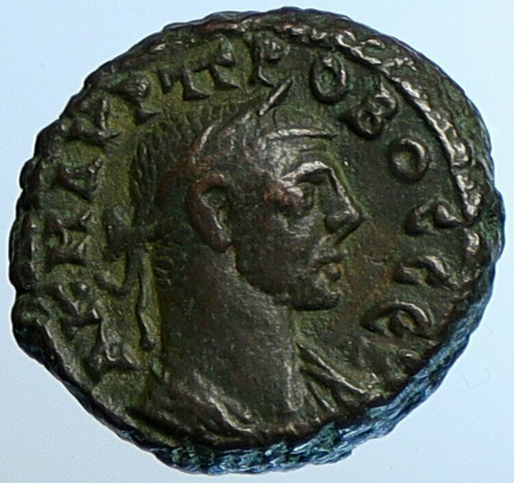 PROBUS 278AD Alexandria Egypt Eagle Authentic Genuine Ancient Roman Coin i108507