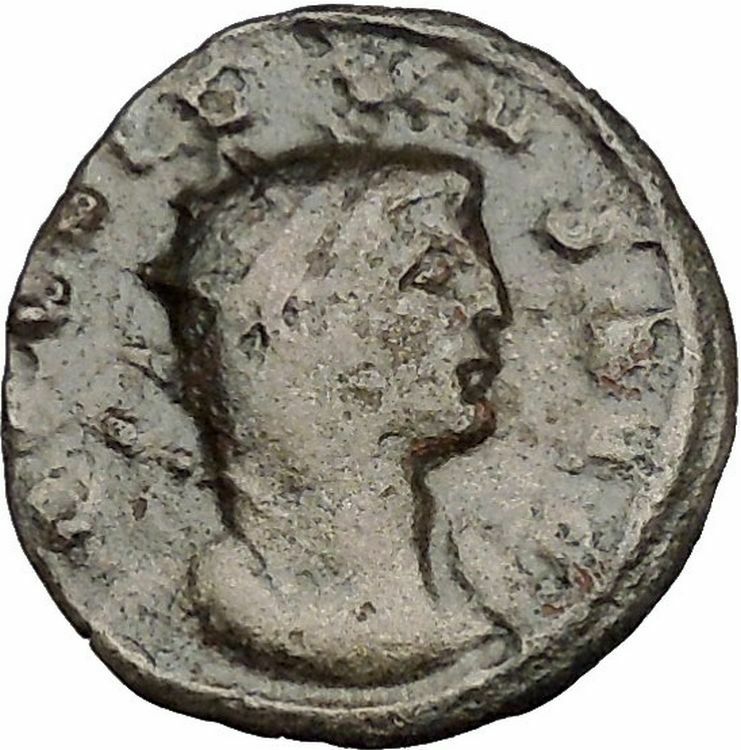 Gallienus Possibly Unpublished Ancient Roman Coin Pax Peace Cult i50711