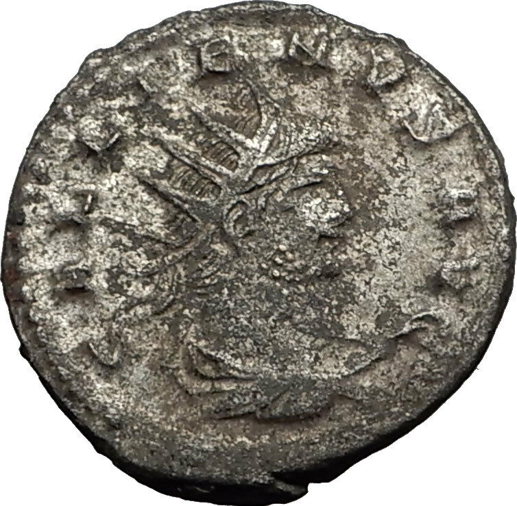 Gallienus Valerian I son Authentic Ancient Roman Coin Aeternitas Rare i58486