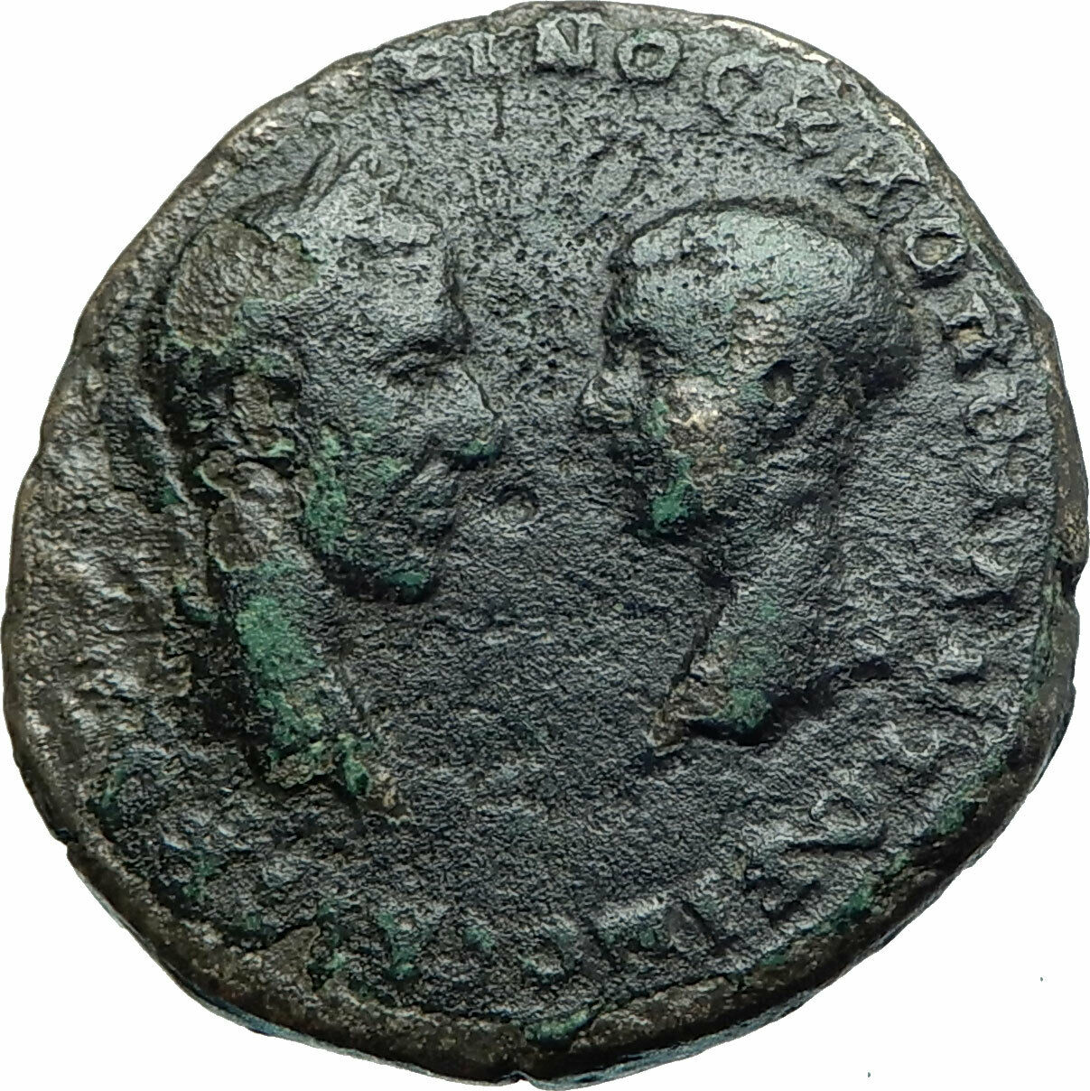 MACRINUS & DIADUMENIAN Authentic Ancient 217AD Roman Coin w NEMESIS i79023