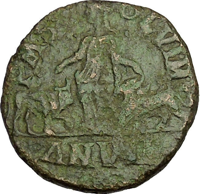 Philip I 'the Arab' Sestertius Viminacium Bull LION Ancient Roman Coin i40259