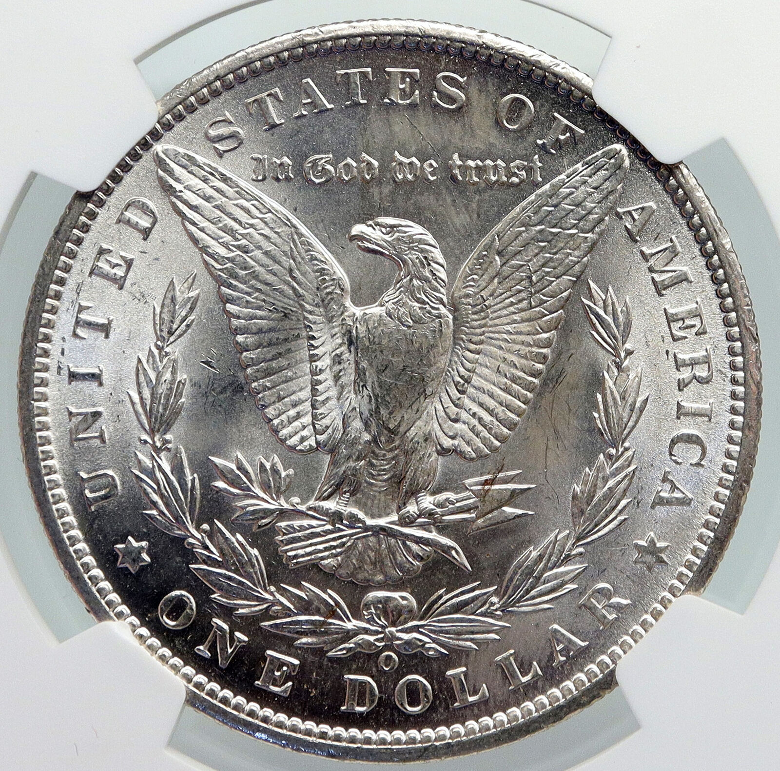 1899 O UNITED STATES of America SILVER Morgan US Dollar Coin EAGLE NGC i87447