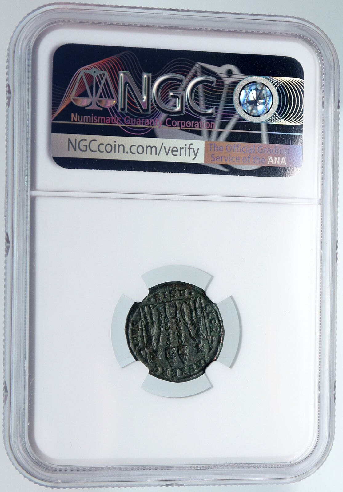 CONSTANTINE I the GREAT Authentic Ancient 334AD Roman Coin SOLDIERS NGC i89590