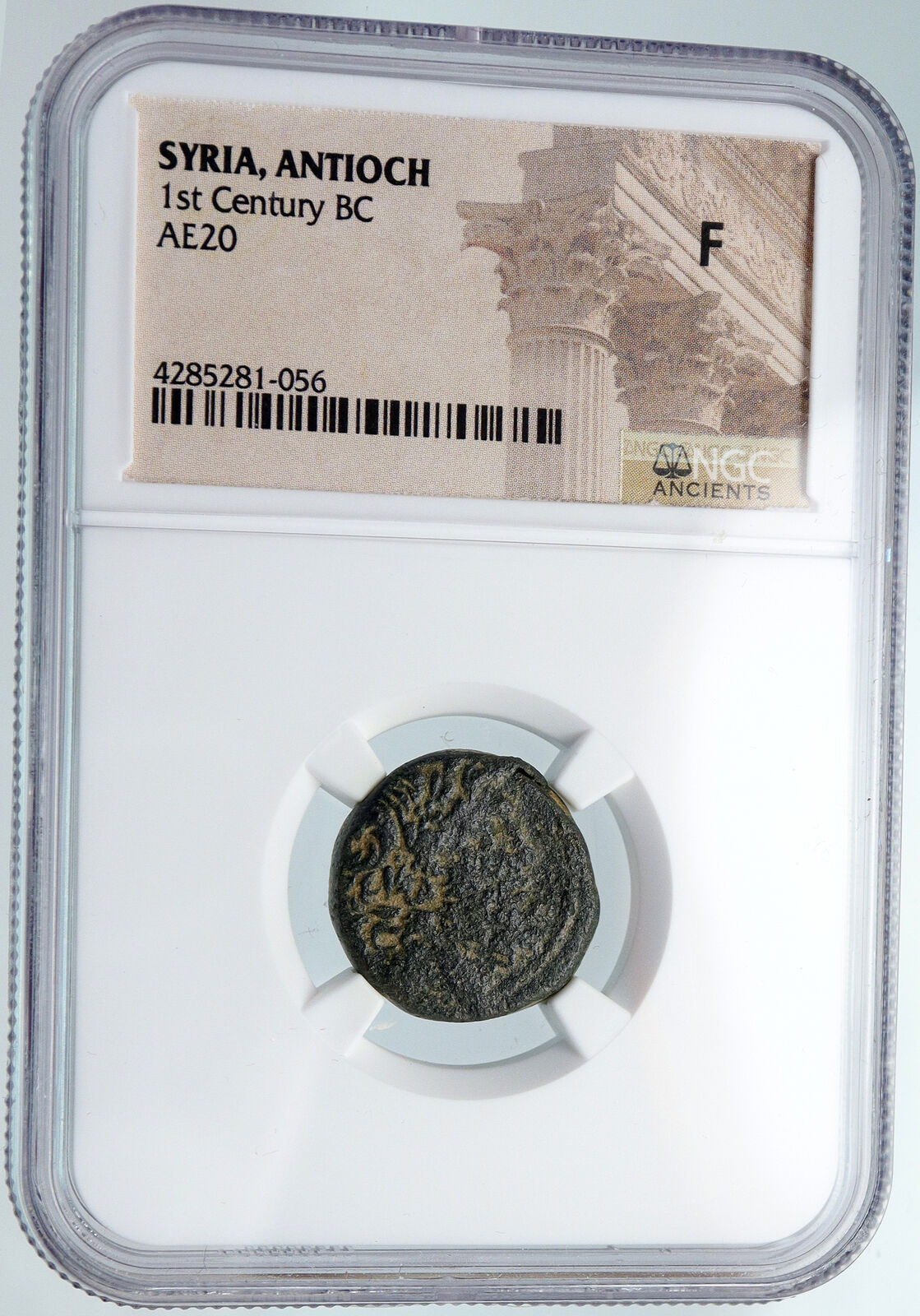 ANTIOCH in SELEUKIS and PIERIA Zeus & Nike Ancient Greek Coin RARE NGC i89548