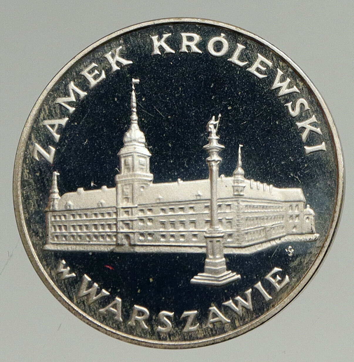 1975 POLAND w ROYAL CASTLE in WARSAW Proof Silver 100 Zlotych Polish Coin i94277