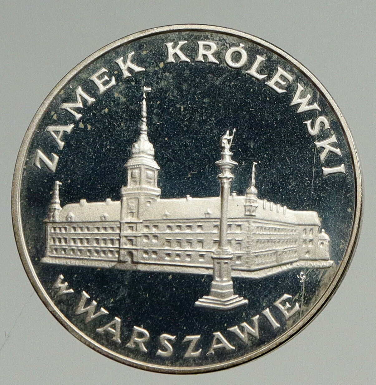 1975 POLAND w ROYAL CASTLE in WARSAW Proof Silver 100 Zlotych Polish Coin i94269