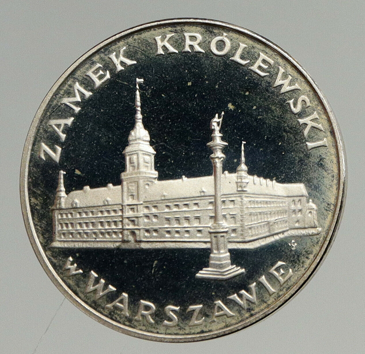 1975 POLAND w ROYAL CASTLE in WARSAW Proof Silver 100 Zlotych Polish Coin i94271