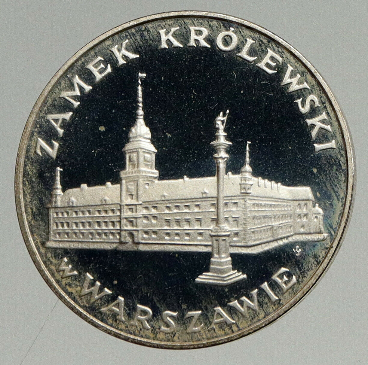 1975 POLAND w ROYAL CASTLE in WARSAW Proof Silver 100 Zlotych Polish Coin i94276