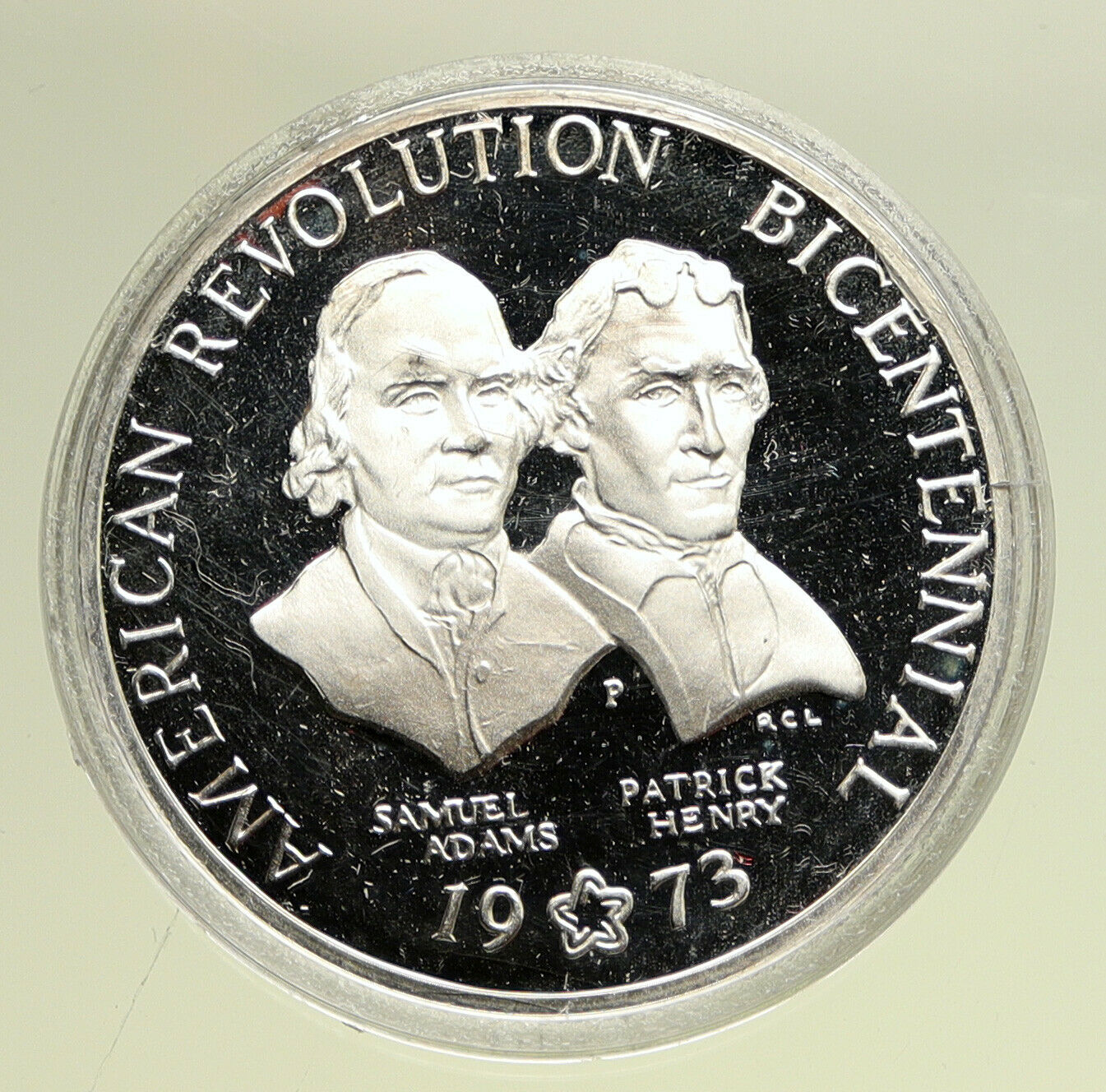 1973 UNITED STATES US Revolution BICENTENNIAL Proof Silver Medal Token i95103