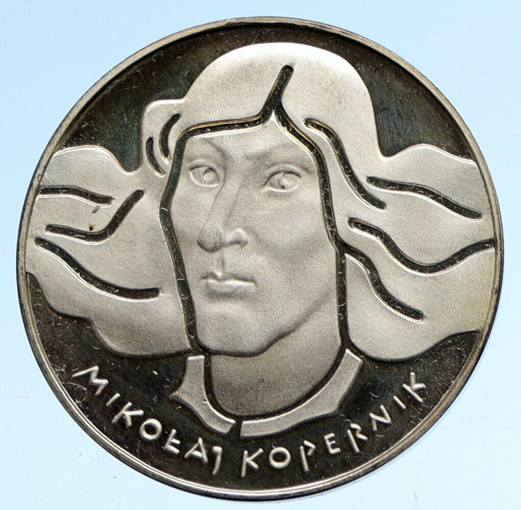 1973 POLAND Silver 100 Zlotych Scientist KOPERNIC COPERNICUS POLISH Coin i95711