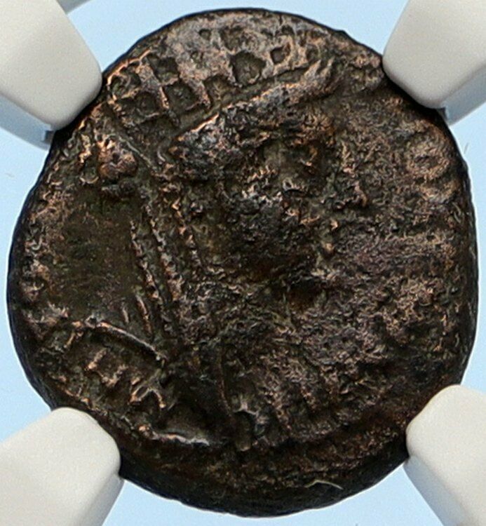 ANTIOCH in SELEUKIS and PIERIA 128 AD OLD Ancient Greek Coin TYCHE & RAM i95651