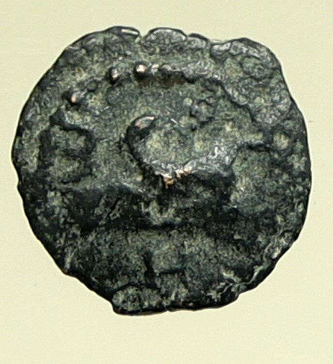 HEROD ARCHELAUS Biblical JERUSALEM Jewish OLD Ancient Greek Coin GALLEY i95372