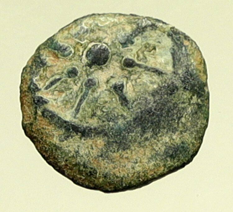 ALEXANDER JANNAEUS Biblical Jerusalem Ancient Jewish Widow's Mite Coin i95387