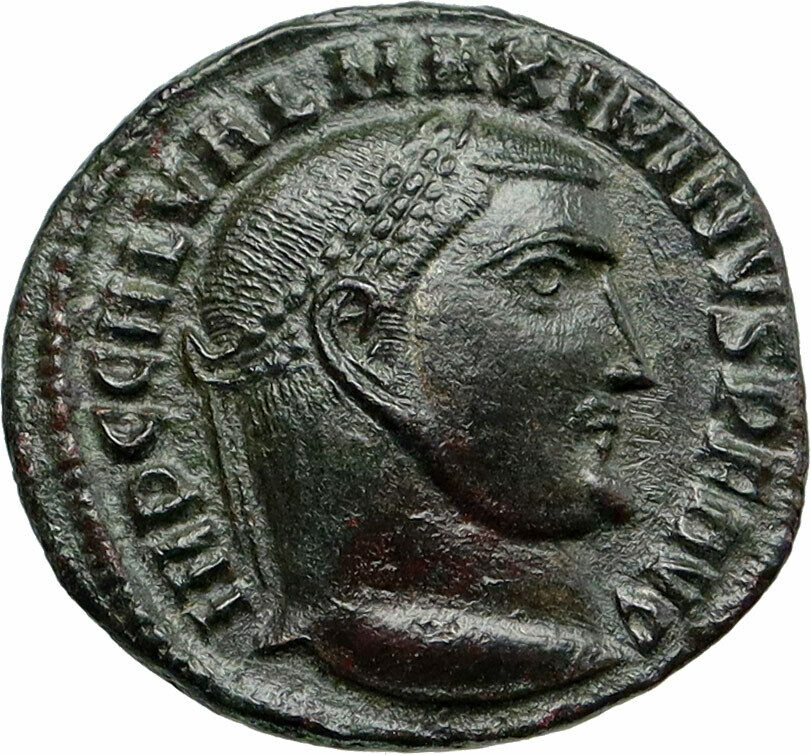 MAXIMINUS II DAIA Authentic Ancient 311AD Genuine OLD Roman Coin JUPITER i86735