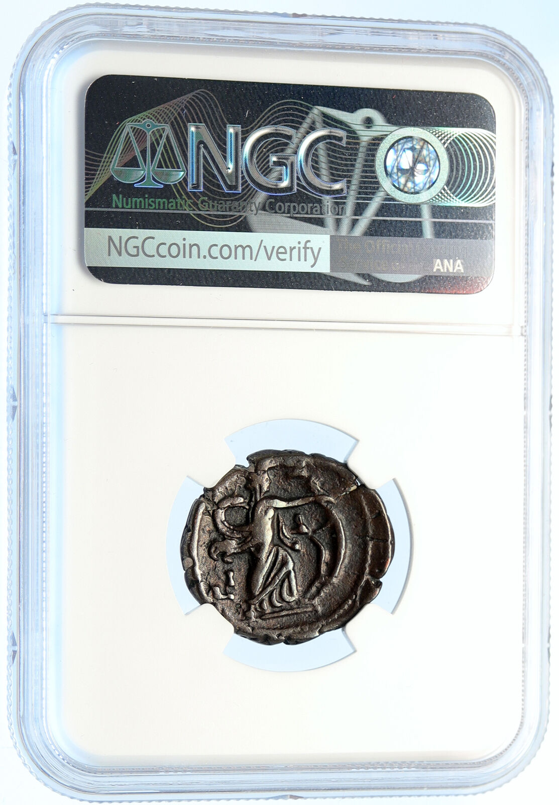 ANTONINUS PIUS Rome ANTIQUE Ancient OLD Roman Silver TETRADRACHM Coin NGC i94455