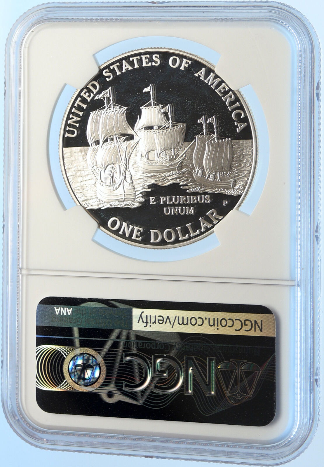 2007 P UNITED STATES US Jamestown 400YR OLD Proof SILVER Dollar Coin NGC i97845