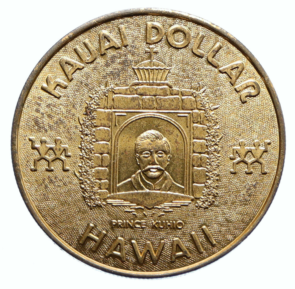 1973 UNITED STATES KAUAI Hawaii SLEEPING GIANT Prince Kuhio Medal Dollar i96395