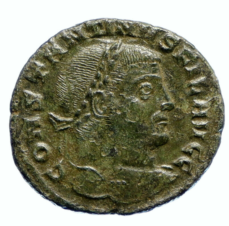 CONSTANTINE I the Great Authentic Ancient OLD Roman Coin GENIUS MODIUS i96399