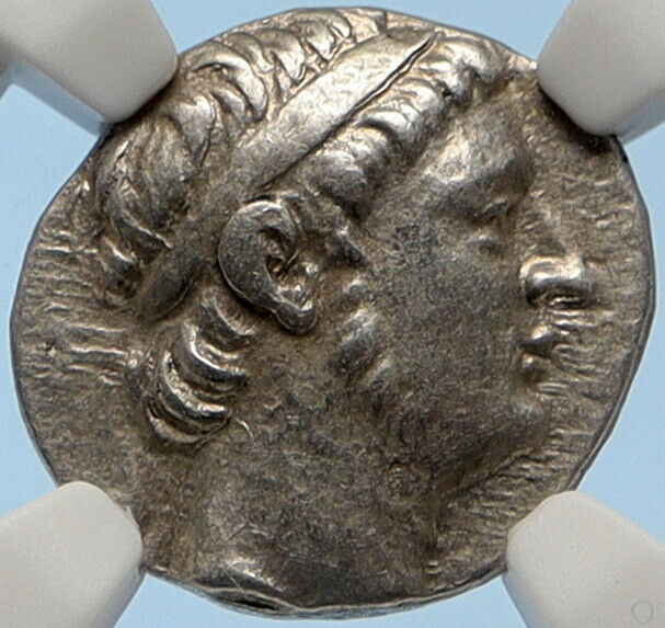 SELEUCID KING SELEUCUS II 246BC OLD Ancient Greek Silver Drachm Coin NGC i95655