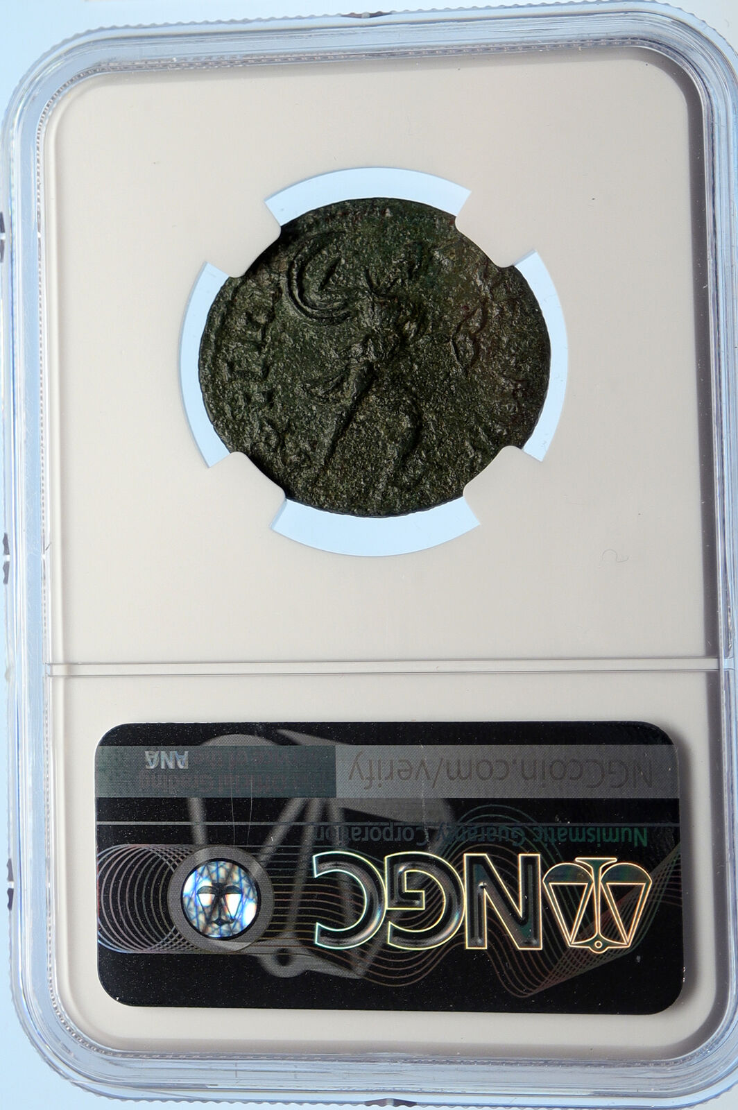 SALONINA wife of GALLIENUS Ancient 253AD Tetradrachm Alexandria Egypt NGC i95661