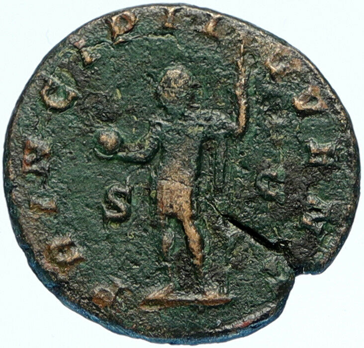 PHILIP II as Augustus Ancient 247AD Rome Vintage OLD Genuine Roman Coin i98269